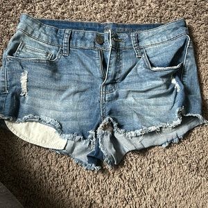 High Raise Jean Short Size 9